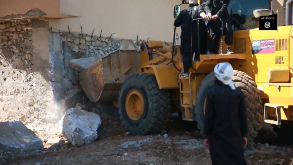 Islamic State attack on Nimrud (video release: 11th April 2015 - 00h04m36s)