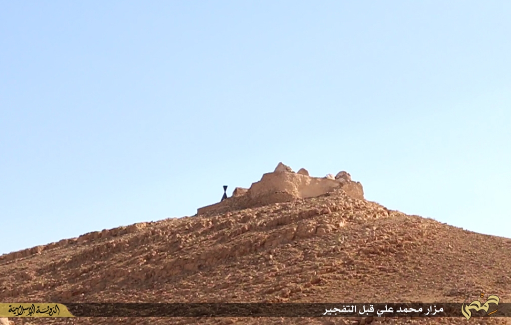 Photographer's report: Removal of the landmarks of polytheism in the city of Palmyra (Islamic State, 22nd June 2015 b)