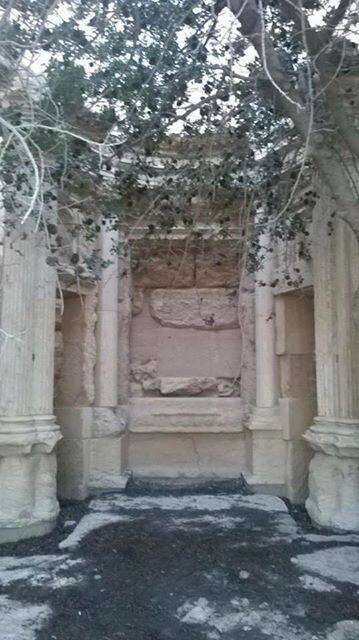 Preparation for blowing up Bel Temple (c) Palmyra News Updates, Facebook, 20th June 2015